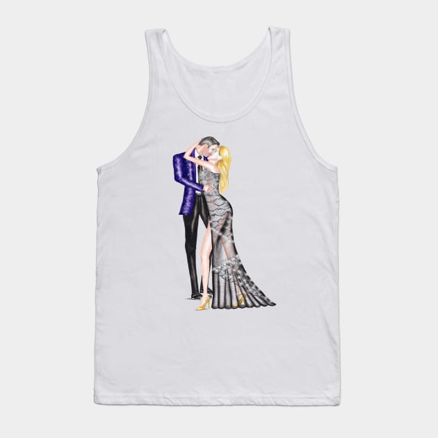 Valentine Couple: 2 Tank Top by shanu64